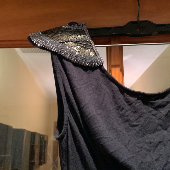 GUESS ONE SHOULDER DRESS SIZE L - Picture 2 of 5